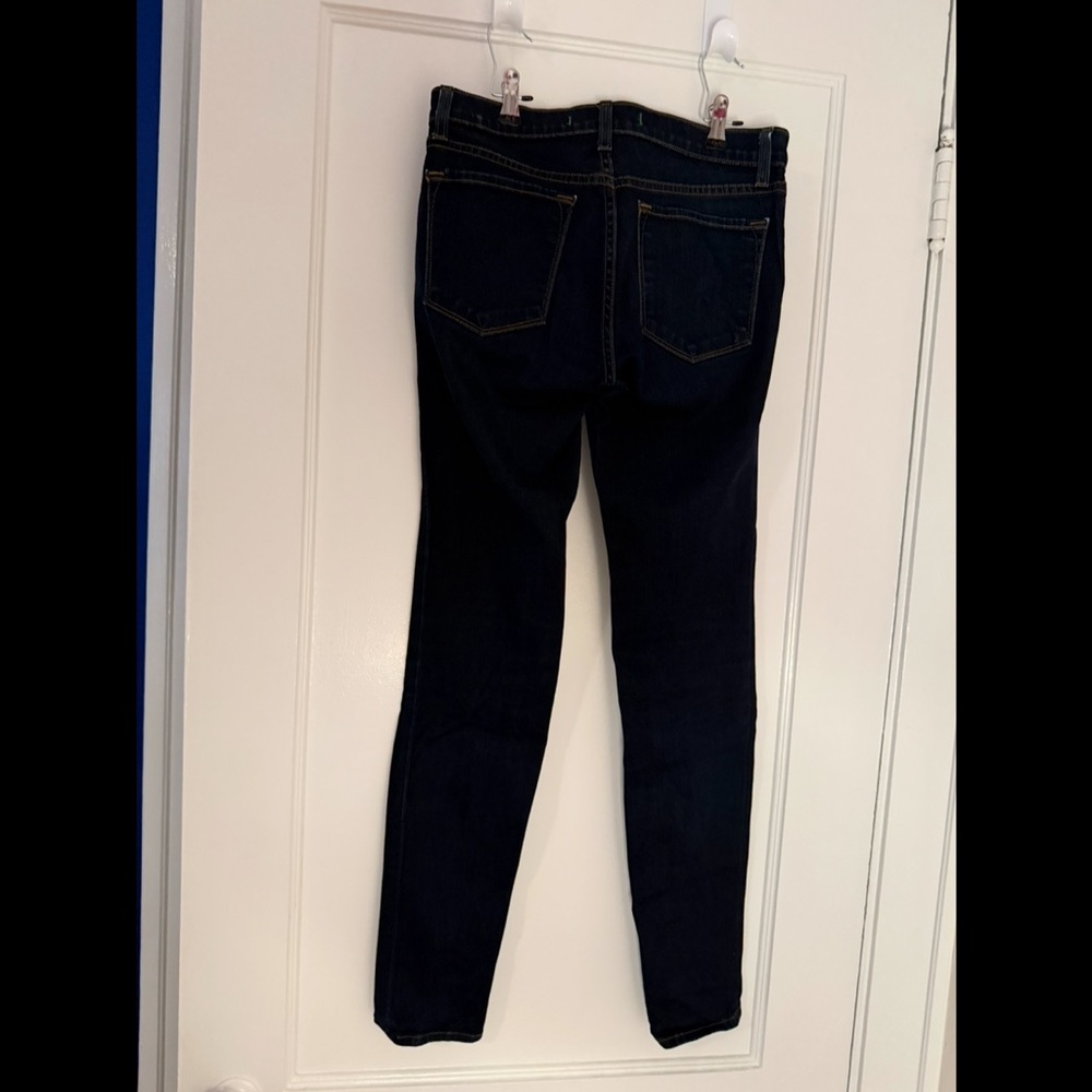 J Brand Women's Dark Blue Skinny Jeans - Picture 2 of 2